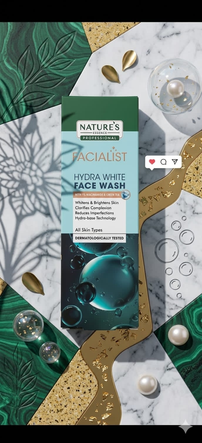 Hydra white face wash 